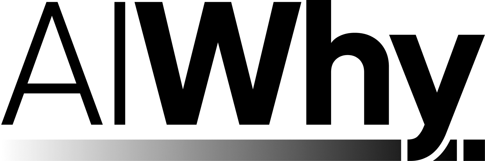 AIWhy logo in black